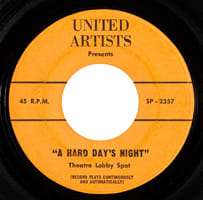Beatles Hard DAys Night Theater spot rarity