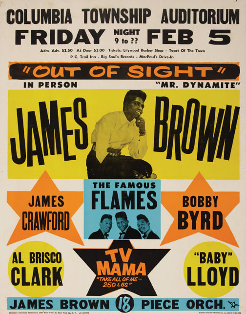 James Brown and The Famous Flames poster