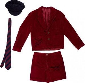 ACDC Angus Young shorts school uniform