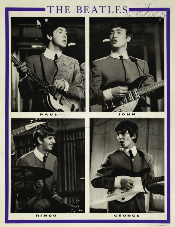 Beatles prototype poster Heritage Auctions