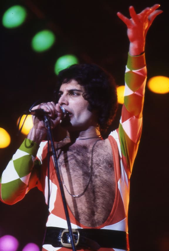 Freddie Mercury leotard