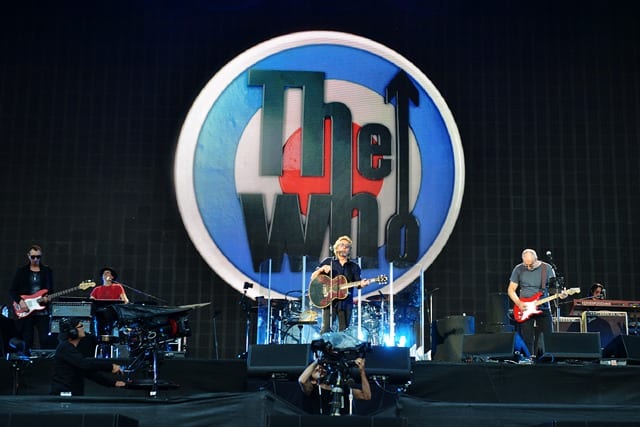 The Who’s new concert film, The Who In Hyde Park, was filmed in June in London and was screened in over 360 theaters throughout the United States on Thursday, October 8th. (Photo by Fabrice Demessence)