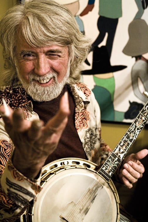 If you’re playing the “6 Degrees” game for country rockers The Nitty Gritty Dirt Band, Steve Martin probably isn’t even on your radar as a connection. But Martin and the Dirt Band’s John McEuen (left) were high school buddies, and they both worked in Disneyland’s Magic Shop. Both also play the banjo, and McEuen produced Martin’s Grammy-winning album, “The Crow: New Songs for the 5-String Banjo.” Publicity photo.