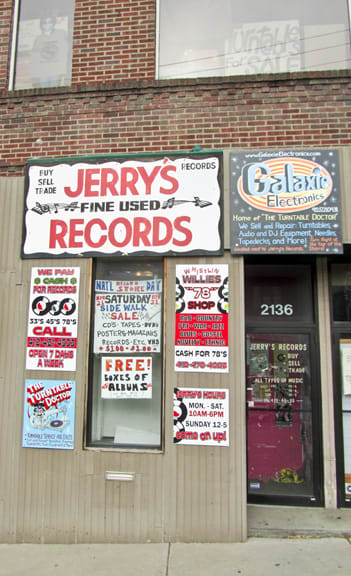 Jerry's Records in Pittsburgh