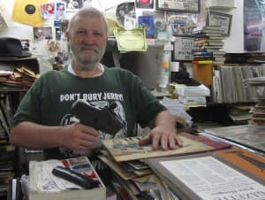 Jerry Webber of Jerry's Records in Pittsburgh