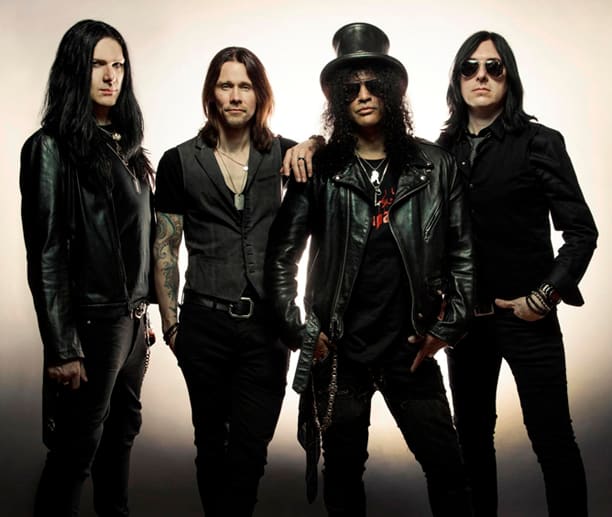 Slash featuring Myles Kennedy and The Conspirators publicity photo by Travis Shinn
