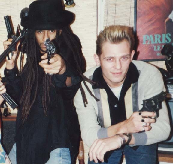 Don Letts and Paul Simonon credit Don Letts