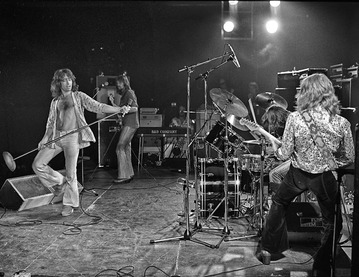 “You have to go back so many years because there was a lot of excitement,” responds Paul Rodgers, when asked about Bad Company’s peak as a live act in the ‘70s. Photo by Carl Dunn, courtesy of Rhino Records.