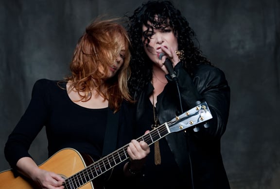 Heart Ann and Nancy Wilson