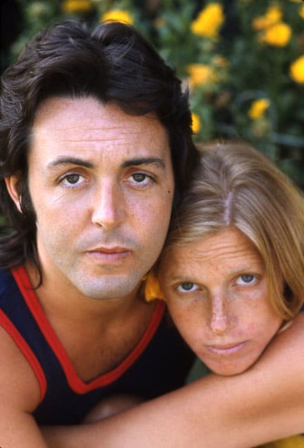 Paul and Linda McCartney