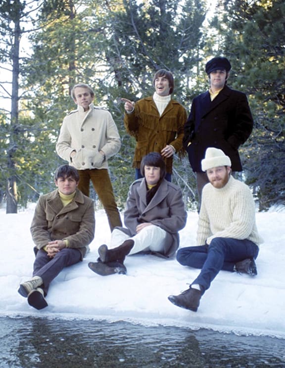 Six Beach Boys lakeside
