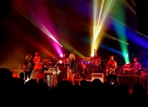 Grace Potter and band, including some fellow Nocturals, electrify in a live performance in July 2015.