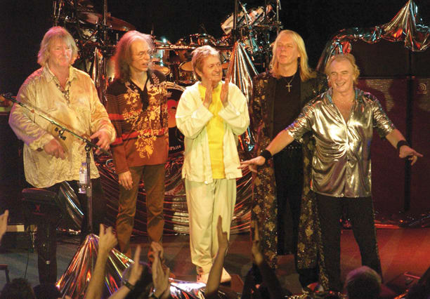 Yes circa 2002 publicity photo with Jon Anderson