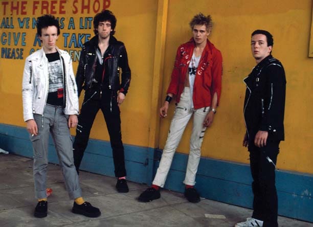 The Clash publicity photo copyright Adrian Boot