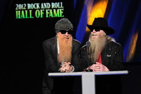 ZZ Top members Billy Gibbons and Dusty Hill
