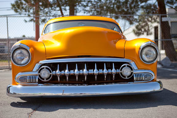 Vehicles that are featured the Viva Las Vegas Rockabilly Festival's car must be period correct. Photo courtesy Mike Harrington.