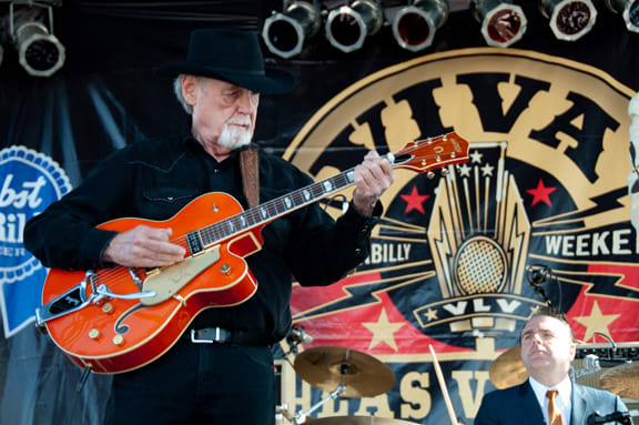 Duane Eddy performs at Viva Las Vegas Rockabilly Weekend