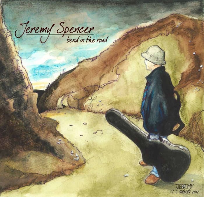 Jeremy Spencer Bend in the Road watercolor painting
