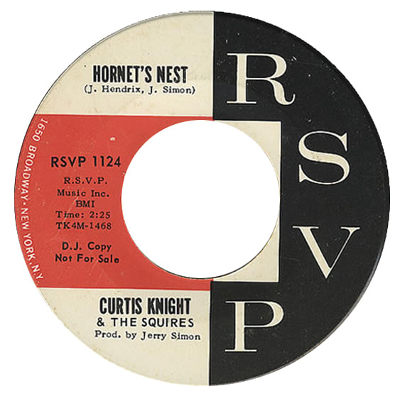 Jimi Hendrix with Curtis Knight And The Squires RSVP 1124