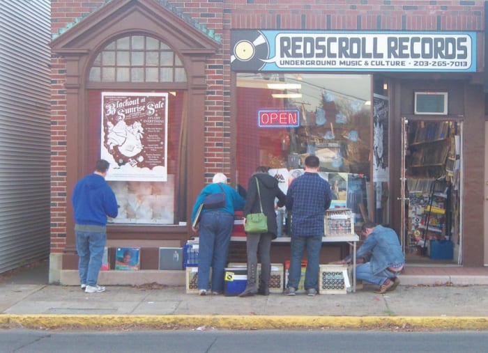 Red Scroll Records in Wallingford, Conn.