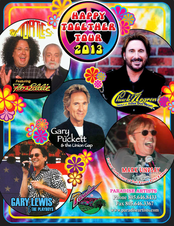 Happy Together 2013 Tour Poster