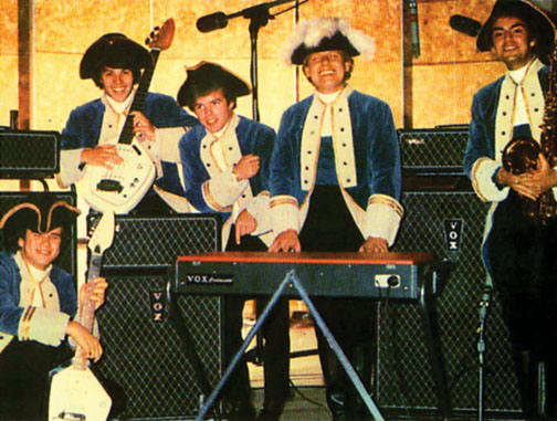 Paul Revere and The Raiders photo courtesy Phil Fang Volk