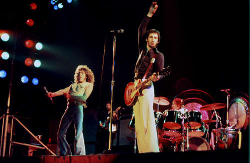 For every fan who yells out for "Baba )'Riley," there's another who is still awaiting the day the band records that song called "Teenage Wasteland." Photo: Ed Finell/Frank White Photo Agency