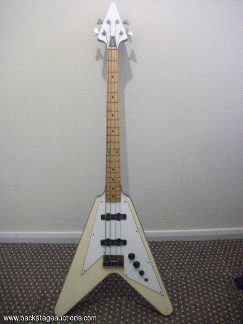 Flying V bass Climax Blues Band Derek Holt auction