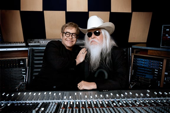 Elton John and Leon Russell