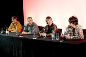 The Stone Roses announced plans for their 2012 reunion yesterday during a very entertaining press conference at London’s Soho Hotel.