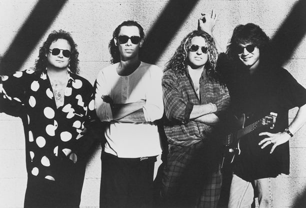 Van Halen 1991 Michael Anthony Alex Van Halen Sammy Hagar Eddie Van Halen 1991 Warner Brothers