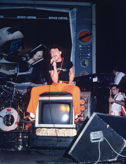 The Tubes 1981 Remote Control Fee Waybill by Mark Weiss
