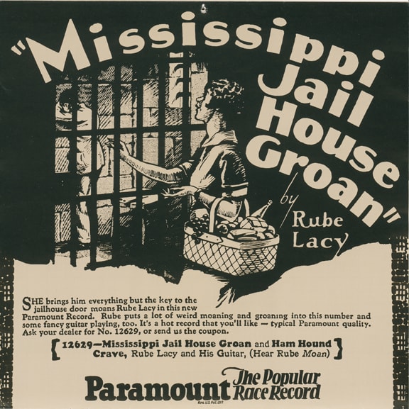 Mississippi Jail House Groan by The Rev. Rube Lacy