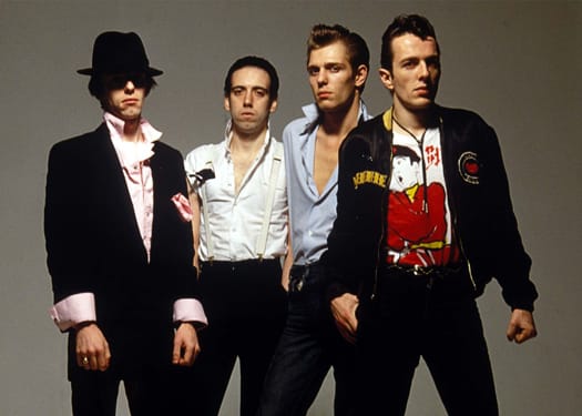 Nicky “Topper” Headon, Mick Jones, Paul Simonon and Joe Strummer. Photo courtesy Epic/Legacy/Hanauer/Sipa Press.