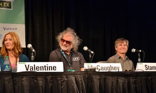 From left: Kathy Valentine, Scott McCaughey and Chris Stamey (Photo by Chris M. Junior)