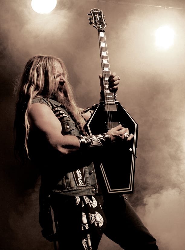 Zakk Wylde publicity photo courtesy Ephiphone/Neil Zlower