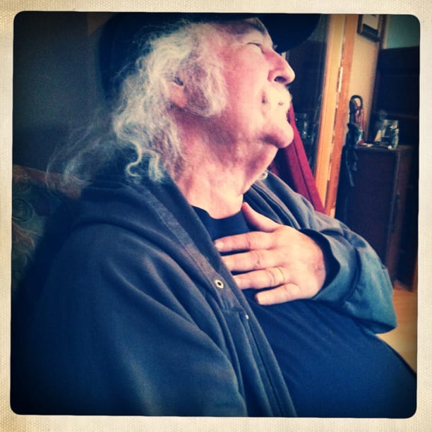 David Crosby photo by Marcus Eaton