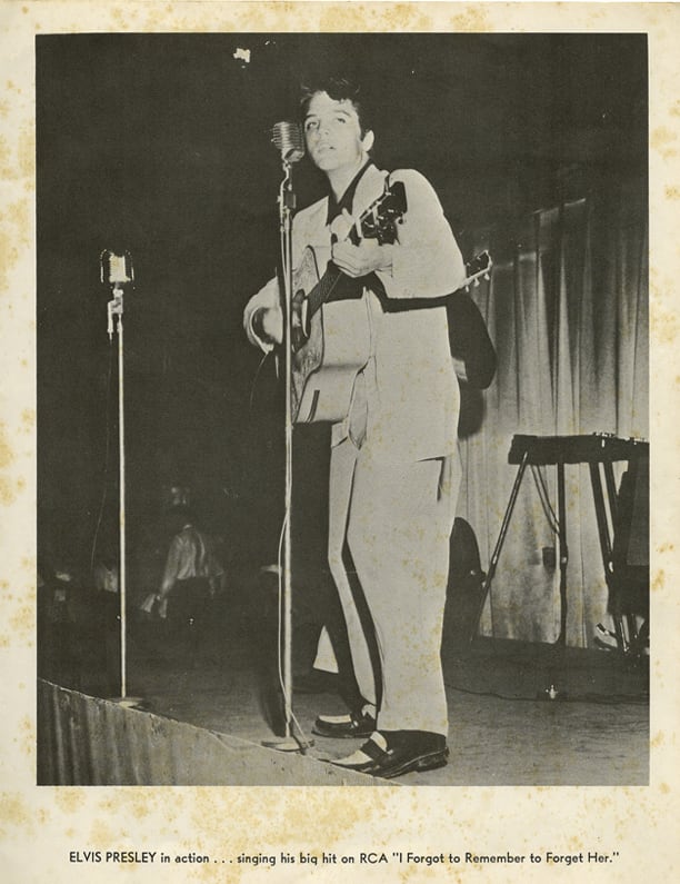 Elvis Presley Blue Moon Boys Program