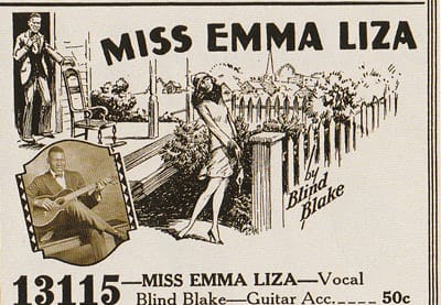 Blind Blake's Miss Emma Liza