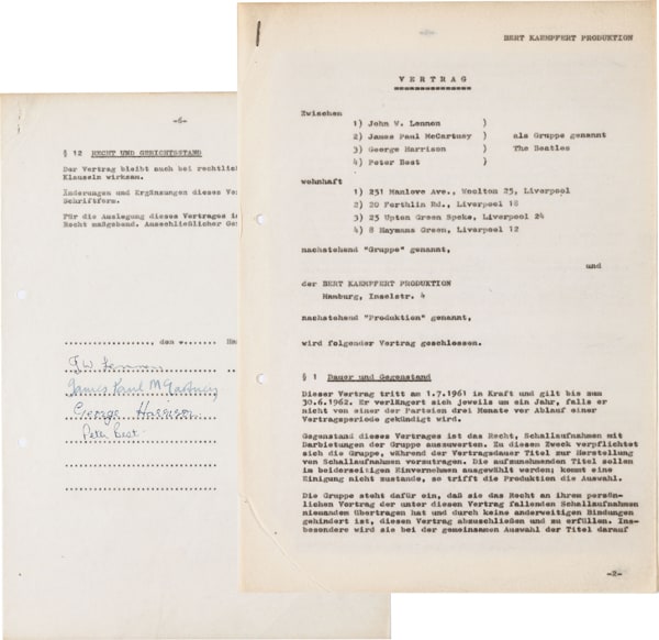 Beatles-Recording-Contract-Heritage-Auctions