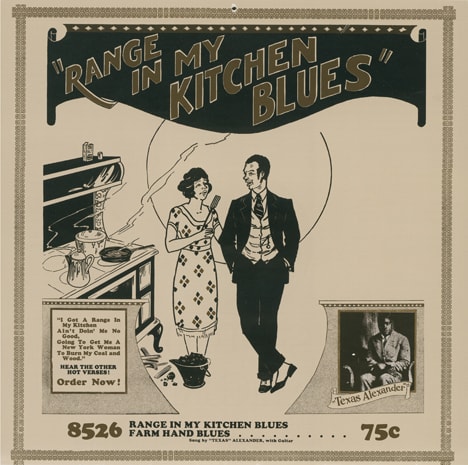 Range In My Kitchen Blues by Alger Texas Alexander