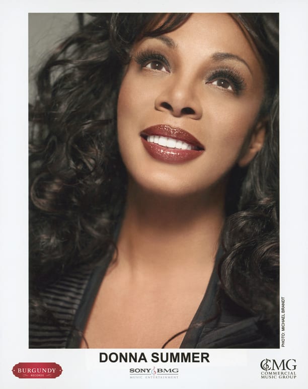 Donna Summer Publicity photo courtesy Sony/Burgundy.