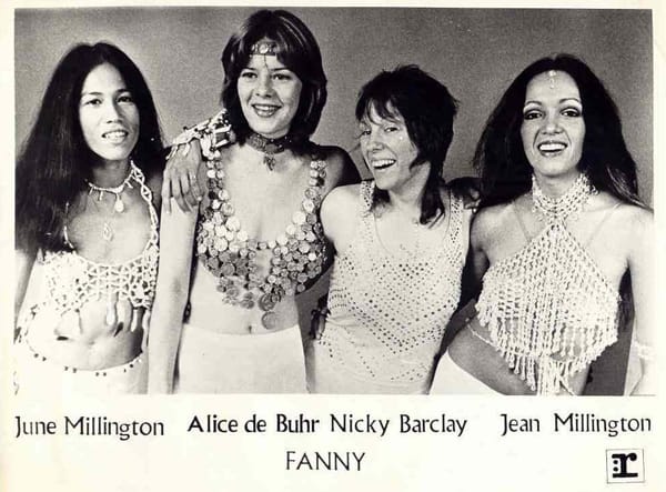 Fanny June Millington Jean Millington Nickey Barclay Alice de Buhr