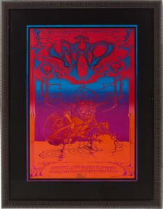 The Who Hollywood Palladium Concert Poster by Rick Griffin