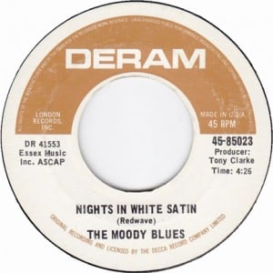 Moody Blues Nights In White Satin on Deram