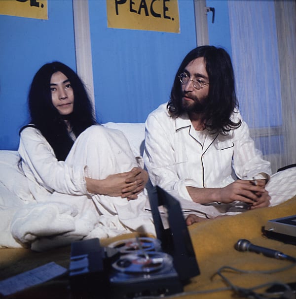LENNON and Ono’s activism would reach its peak in 1972. Photo courtesy of Laurens Van Houten/Frank White Photo Agency