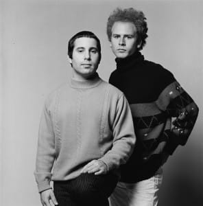 January 1968: A formal portrait of the vocal duo Simon & Garfunkel, around the time of their Columbia album release "Bookends." (Photo by Don Hunstein/Courtesy of Sony Music Archives