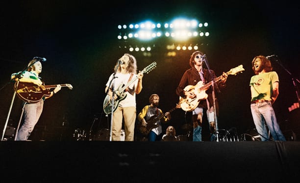 For years, the only available recording of Crosby, Stills, Nash & Young’s 1974 tour was a bootleg of its performance at Wembley, which Graham Nash admits was not its best. “I didn’t want fans to think that’s who we were. I wanted to expose them to the really great music that we did,” he said. Hence, the group released “CSNY 1974.”