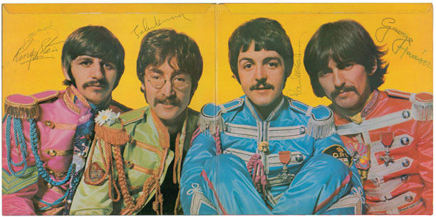 Beatles signed Sgt. Pepper RR Auctions