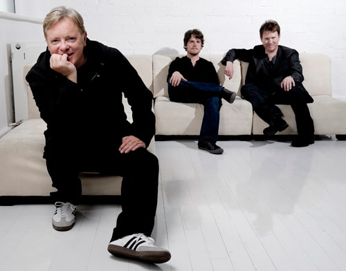 BAD LIEUTENANT is comprised of (from left) Bernard Sumner, Jake Evans and Phil Cunningham. Photo courtesy Joel Chester Fildes